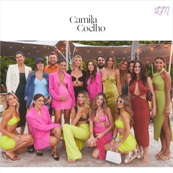 Camila Coelho Revolve‎ Morena Blazer Fuschia Pink Extra Small - Picture 3 of 11